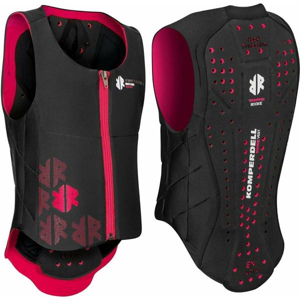 Komperdell Ballistic Vest Junior Protector Sci Snowboard Paraschiena Rosa - Taglia: 128 (S)-image