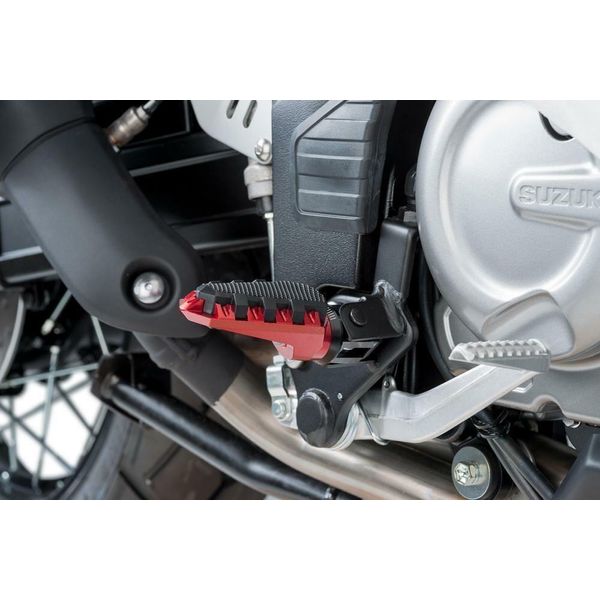 Puig 7319R Pedane Trail Per Suzuki GSX-R750 Rosso-image