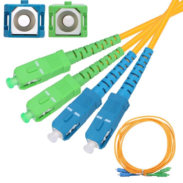 Extralink SC/APC-SC/UPC Patchcord Monomodale, Simplex, G652D, 3 Mm, 1 M-image