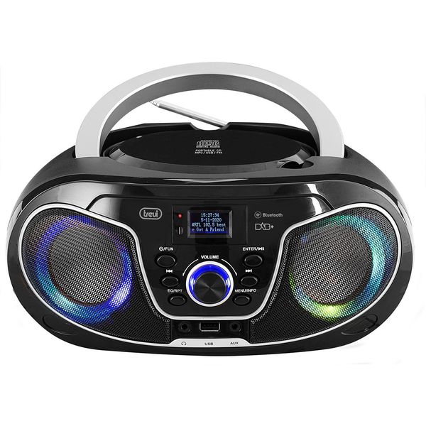 Trevi CMP588 Dab Analogico Dab+ Fm Riproduzione MP3 Nero-image