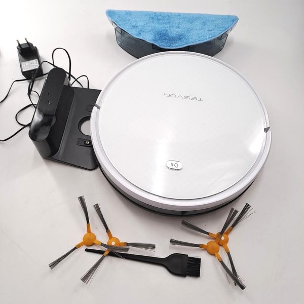 Tesvor X500 Pro Robot Aspirapolvere Funzione Mopping App Serbatoio Acqua Polvere Suager Spazzare Robot-image