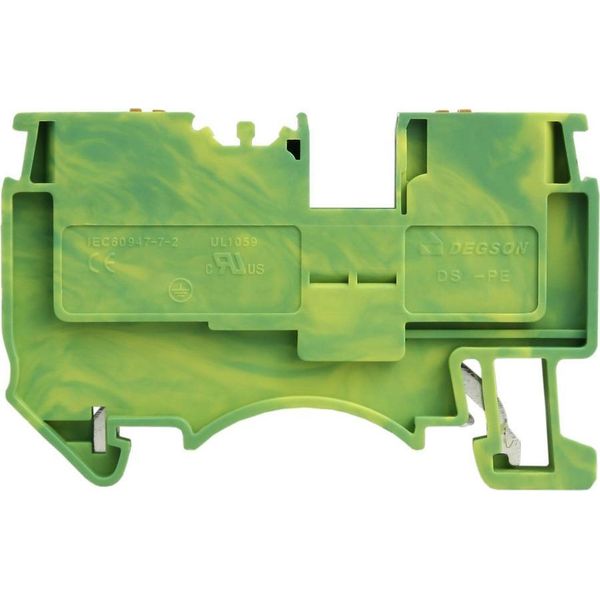 Morsetto Per Conduttore Di Protezione 2,5 Mm2 Giallo-Verde Morsetto Di Messa A Terra Ul 3862-image