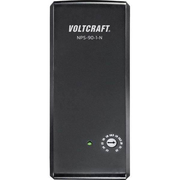 Voltcraft NPS-90-1-N Alimentatore Per Notebook 90 W 5 V/Dc, 12 V/Dc, 14 V/Dc, 15 V/Dc, 16 V/Dc, 18 V/Dc, 18,5 V/Dc, 19 V/Dc, 19-image