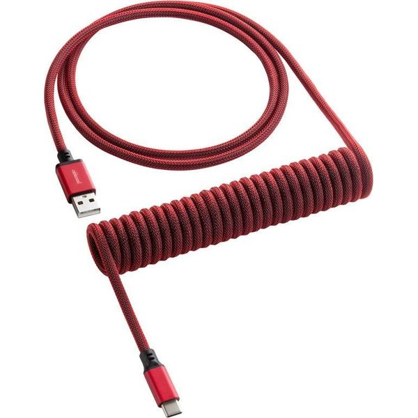 Cablemod Cablemod Classic Cavo A Spirale Per Tastiera Da USB-C A Usb Tipo A Repubblica Rosso-image
