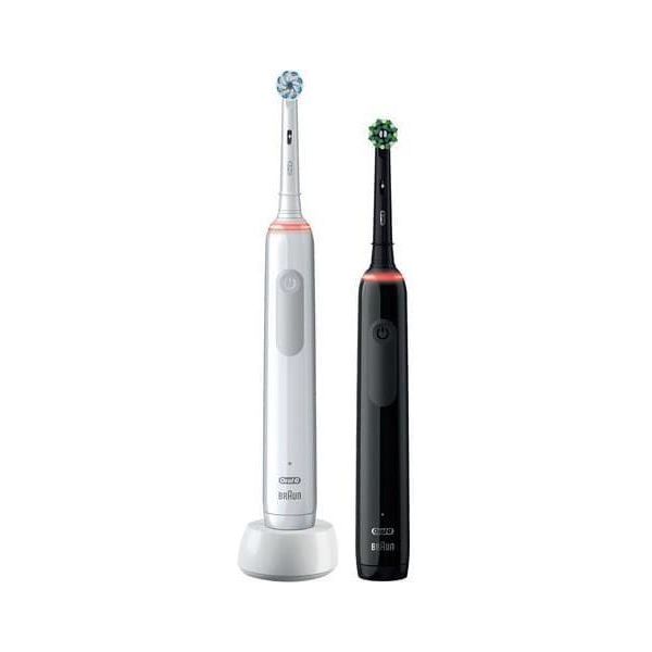 Oral-B 760765 Oral-B Pro 3 3900 Duopack Black-White Edition JAS22-image