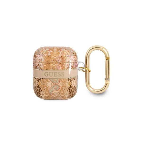 Guess Gua2Hhfld Airpods 1/2 Cover Oro/Oro Collezione Cinturino Paisley-image