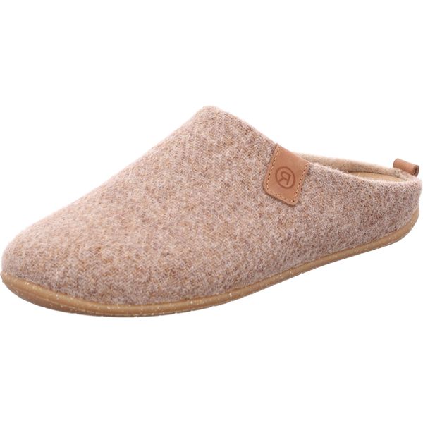 Pantofola Da Donna Rohde In Pelle Rivoli-D 6863, Misura:42 Eu, Colore:Beige-image