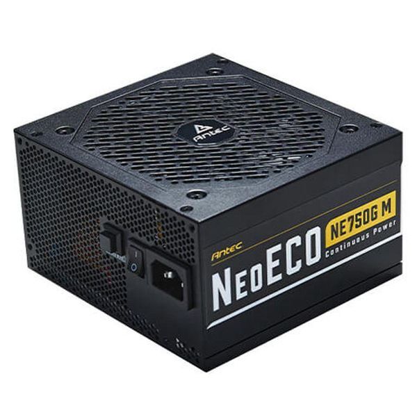 Antec Neo Eco Modular NE750G M Ec Alimentatore Per Computer 750 W 20+4 Pin Atx Atx Nero-image