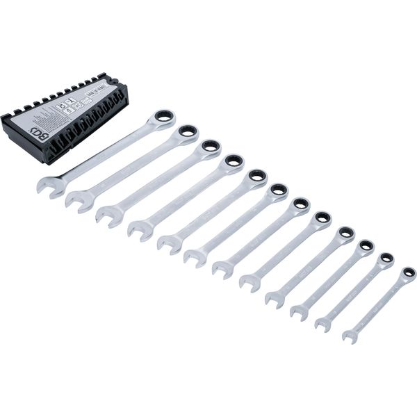 Bgs Set Di Chiavi Ad Anello A Cricchetto Sw 8 - 19 Mm 12 Pezzi - 6544-image