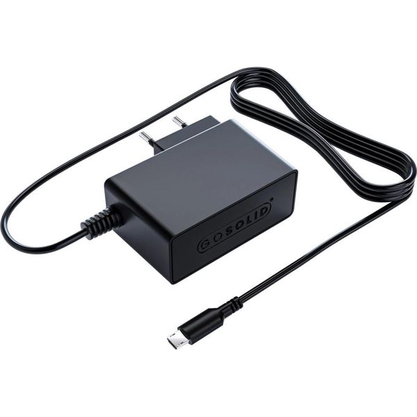 Go Solid! Caricabatterie Compatibile Con Denver ACT-5051 Actioncam-image