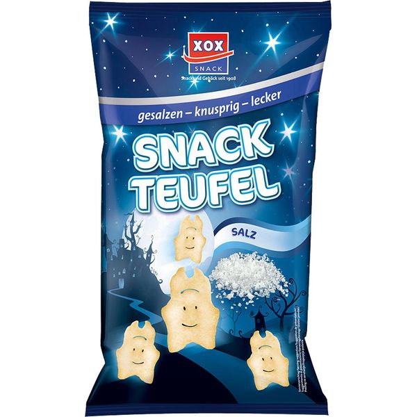 Xox Snack Teufel Snack Croccante Di Patate Con Un Pizzico Di125G-image