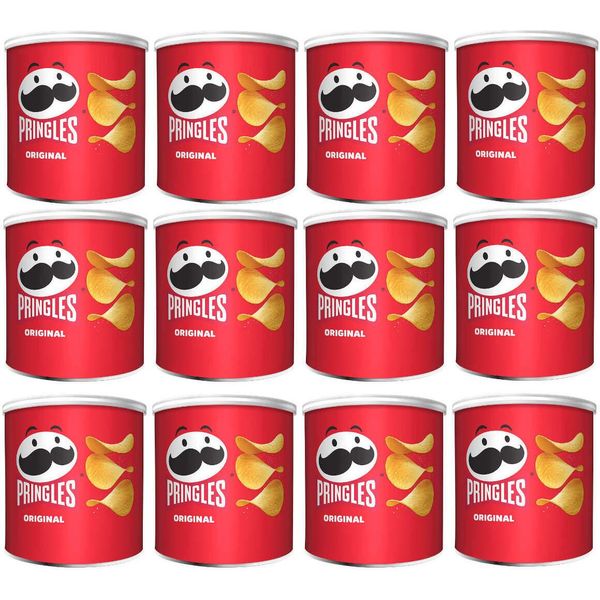 Pringles Original Patatine Salate Piccanti Da 70 G Confezione Da 12 Pezzi-image