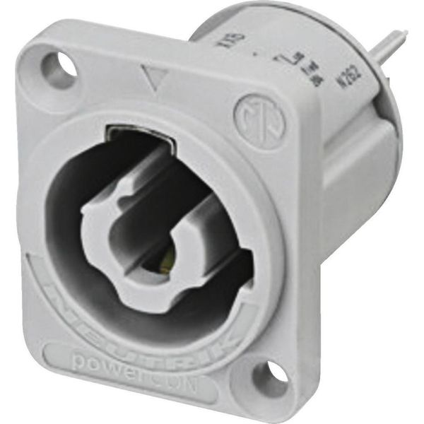 Neutrik NAC3MPXXB Connettore Di Rete Powercon, Installazione Verticale Numero Totale Di Poli: 2 + Pe 20 A Grigio 1 Pz-image