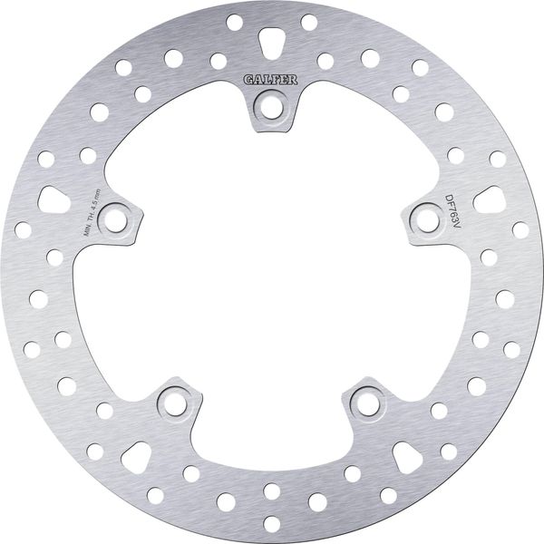 Disco Freno Galfer DF763V Round Rigido Posteriore 265X5Mm Per Bmw F Gs K R S HP2 Enduro St Megamoto Edition 40 Anni 650 - 1300 Ccm Anno 2001 - 2025-image