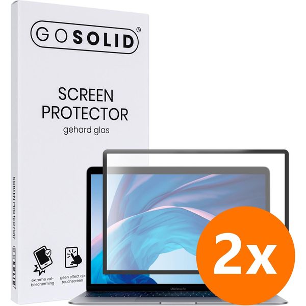 Solidale! Pellicola Protettiva Per Macbook Air M1 13,3 Pollici In Vetro Temperato - Duopack-image