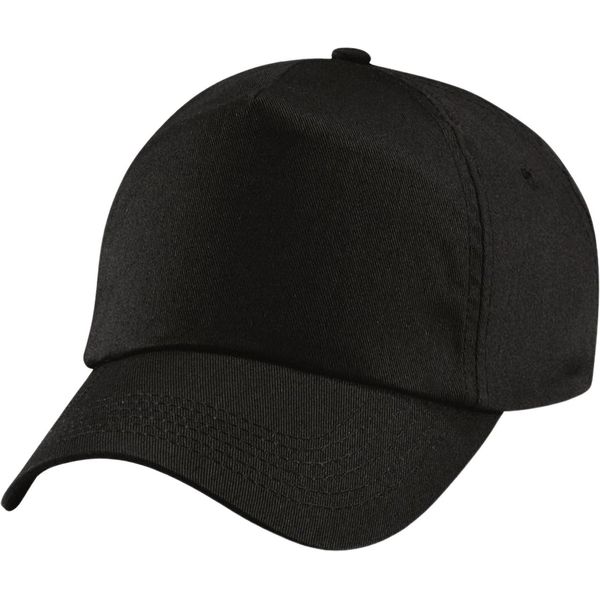 Cappello / Berretto / Cappello Beechfield B10 | Original 5-Panel - Colore: Nero - Taglia: Unica-image