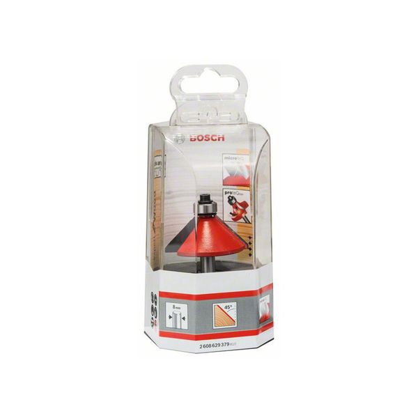 Bosch Expert For Wood Fresa Per Smussare 8 X 44 X 61 Mm 45 ( 2608629379 ) Per Legno-image
