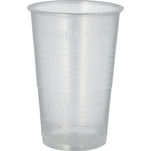 Papstar 16130 Papstar Kunststoff-Trinkbecher Pp, 0,3 L, Transparent, 100Er-image
