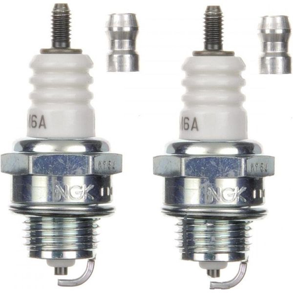Set Di Candele Ngk 2X BPM6A, Distanza Tra Gli Elettrodi 0,75 Mm, Potere Calorifico 6, 2963 / 7021-image