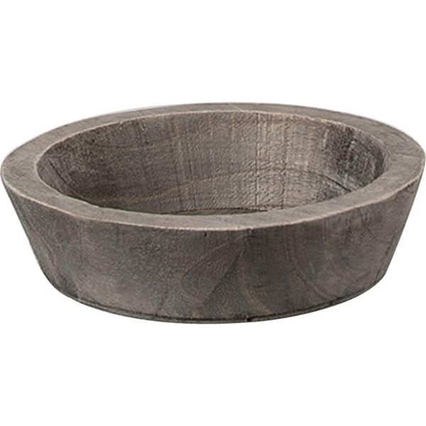 Ciotola Decorativa Clayre & Eef Ø 15X4 Cm Legno Marrone-image