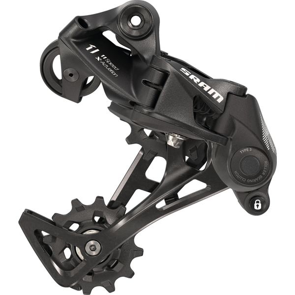 Sram 00.7518.092.000 Deragliatore Posteriore A 11 Velocità "Nx 1X11"", Gabbia Lunga (Max. 42 Denti), Nero"-image