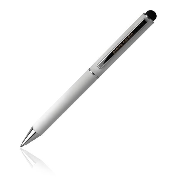 Penna A Sfera Pierre Cardin Claudie, 1 Mm, Metallo, Bianco-image