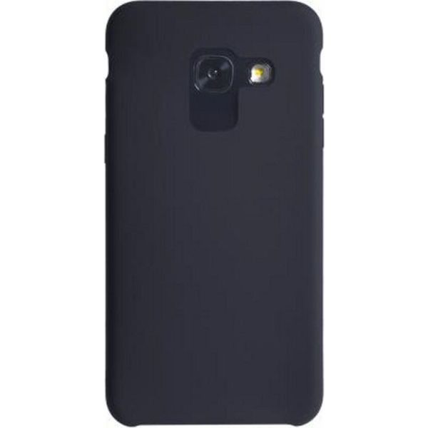 Bigben Connected, Custodia Protettiva Per Galaxy A8 2018, Silicone Rigido, Soft Touch, Nero-image