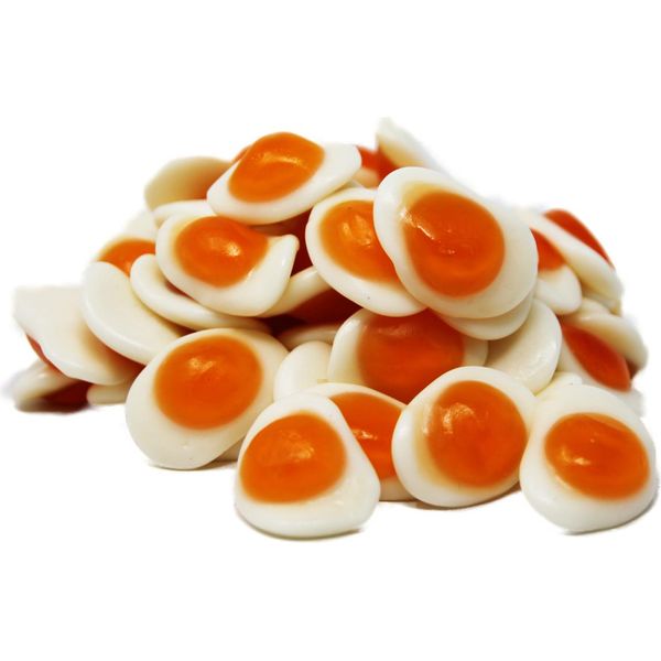 Uova Fritte In Gelatina Di Frutta Con Base Di Zucchero A Schiuma Soffice E Delicata 175G-image