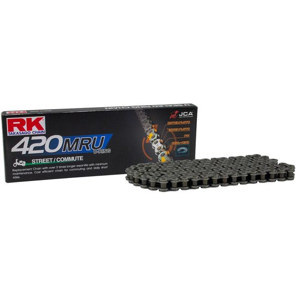 Catena Rk "420MRU"" 1/2 X 1/4, Catena Con Anello A U, Resistenza Alla Trazione 138 Maglie"-image