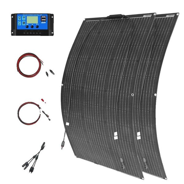 Kit Di Moduli Solari, Design Flessibile, Alta Efficienza, Set Solare 200 W-image