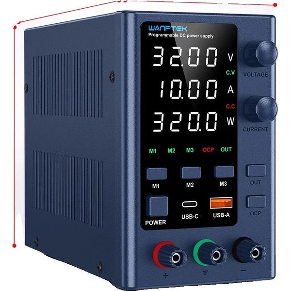 Alimentatore Dc Programmabile, Tensione 32V, Corrente 10A, EPS3210 32V 10A-image