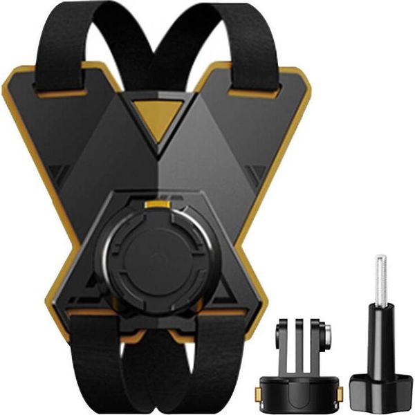Puluz Puluz Motorcycle Helmet Mount For Sports Cameras (Including Ace Pro 2, Osmo Action 5 Pro)-image