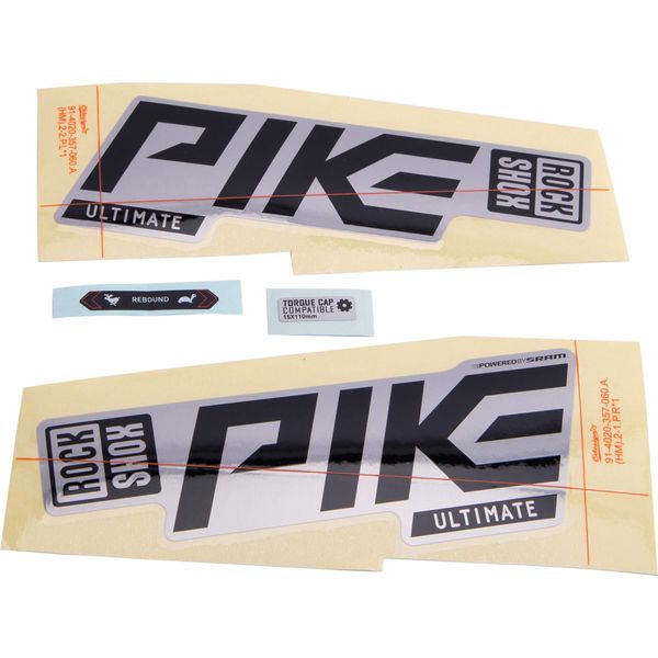 Set Di Decorazioni Rockshox Rockshox Pike Ult Polar F. Silver-image