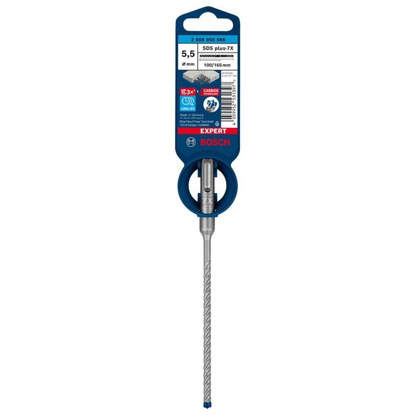 Punta Per Martello Expert Sds Plus-7X, 5,5 X 100 X 165 Mm. Martelli Perforatori 2608900066-image
