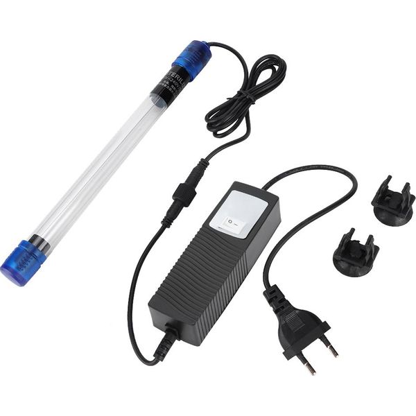 Lampada Uv Chiarificatrice, 13W, 220V, Per Acquario, Rimozione Delle Alghe E Disinfezione Dell'acqua, Lampada Subacquea-image