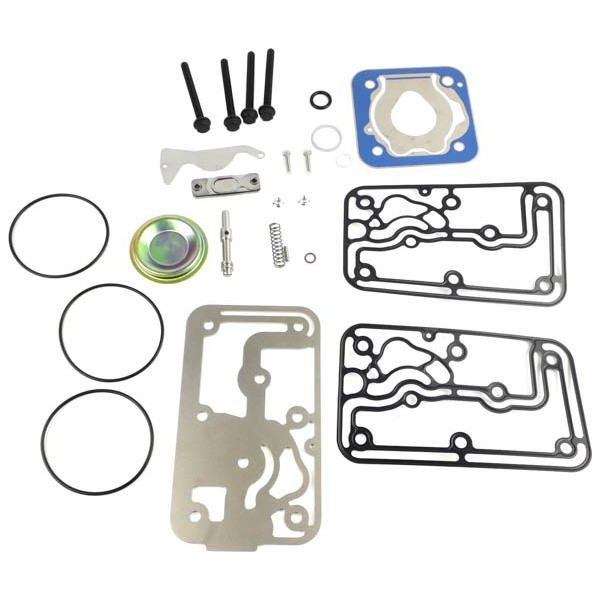 Kompressor Reparatursatz, Zylinderkopf + Dichtungen + Ventile + Schrauben | Mercedes | 4571301115, 4571301615-image