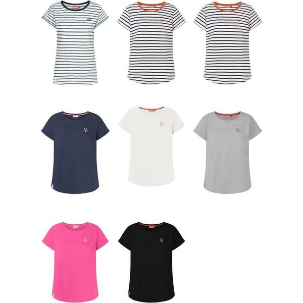 Maglietta Derbe Hamburg W-03-TSFL-ROBBENSCHNUTE Donna, Taglia:S, Colore:Navy-image