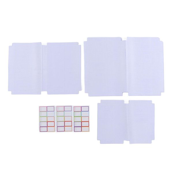 30 Pezzi Copertina Per Libri, Trasparente, Chiara, Smerigliata, Integrata, Impermeabile, Antigraffio, Per Libri Di Testo Per Studenti, Plastica-image
