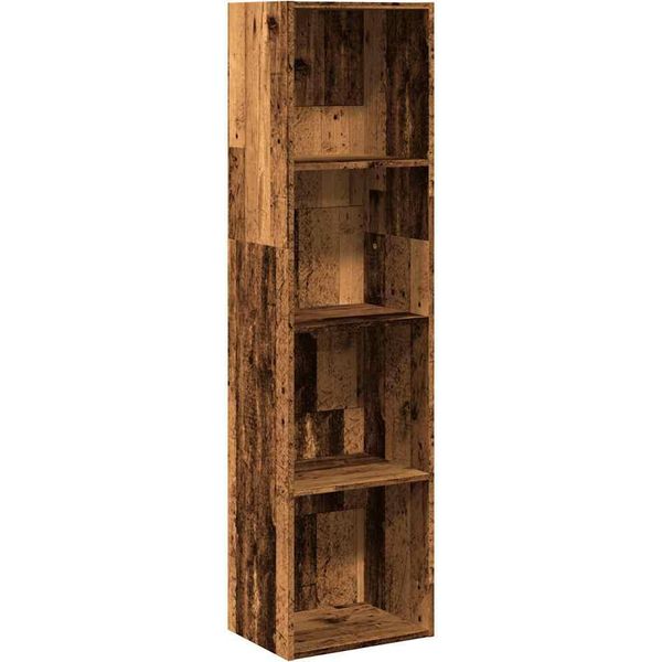 Vidaxl Libreria In Legno Vecchio 40X30X152 Cm Materiale A Base Di Legno-image