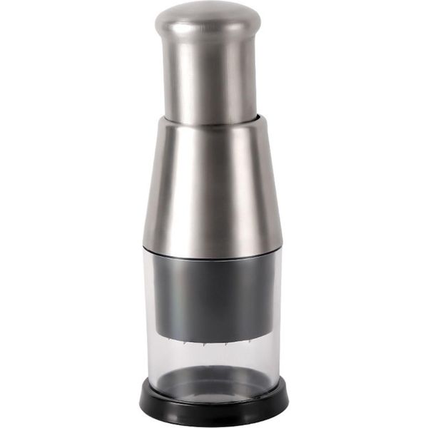 Schiaccia Aglio, Tritatutto, Acciaio Inox 304, Schiaccia Aglio Manuale Multifunzionale Per La Cucina-image