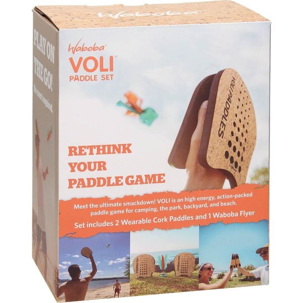 Waboba | Gioco Della Pagaia | Compreso Waboba Flyer E Guanto Di Sughero-image
