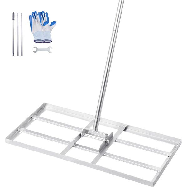 Rastrello Con Manico Rastrello Livellatore Cura Del Prato 355X762 Mm-image