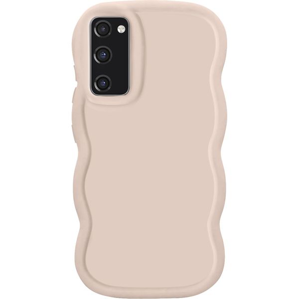 Avizar, Samsung Galaxy S20 Fe Custodia In Silicone Anti-Shock Serie Candy, Giallo-Grigio-image