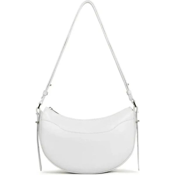 Suave Ace Borsa A Mezza Luna Con Cerniera Lancaster 433-28 Grigio Chiaro-image