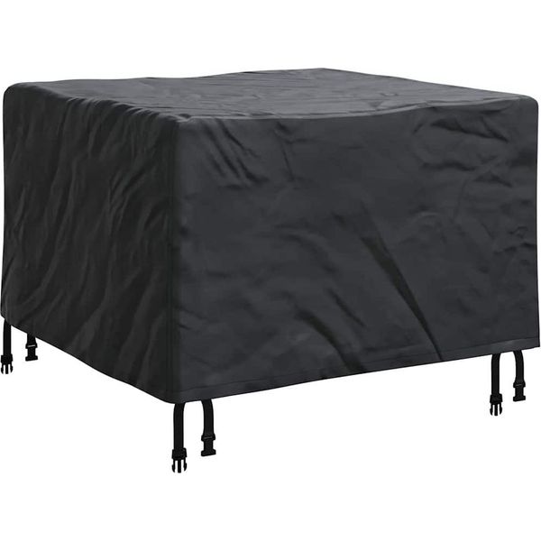 Syfax™ Copertura Per Mobili Tinta Unita Nero 82 X 82 X 50 Cm Tessuto-image