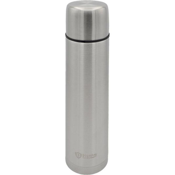 Borraccia Thermos Da 1000 Ml In Acciaio Inox A Doppia Parete Ed Ermetica Con Bicchiere Per Bere-image