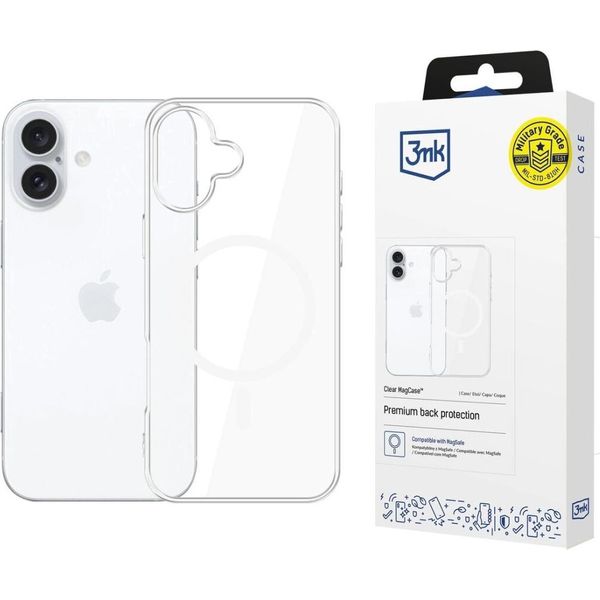 Custodia Per Cellulare Custodia Protettiva Trasparente Per Cellulare Con Funzione Magnetica Bumper Compatibile Con Iphone 17 Air-image