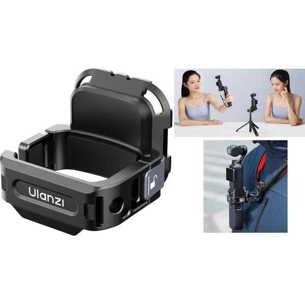 Uka Supporto A Sgancio Rapido Gopro 1/4" Dji Osmo Pocket 3 / Ulanzi / PK13"-image