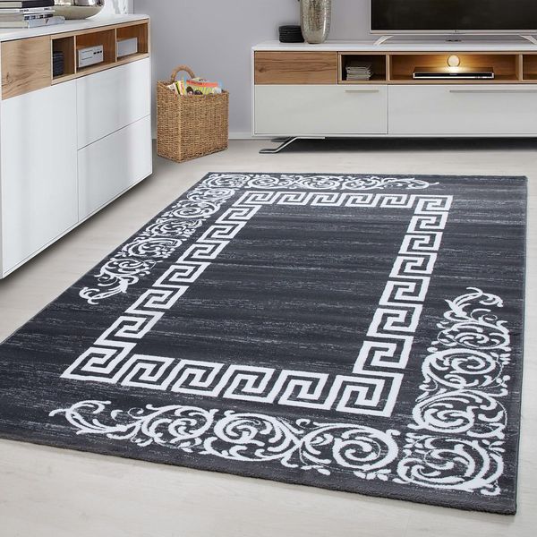 Tappeto Miami A Pelo Corto Rettangolare 80X150Cm Grigio 6620-image