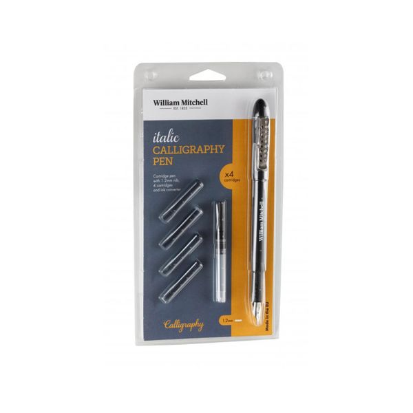 Set Di Penne Stilografiche Calligrafiche William Mitchell Italic-image